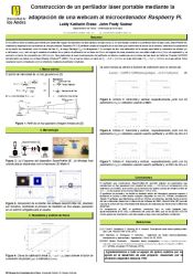 Construcción de un perfilador láser portable mediante la adaptación de una webcam al microordenador Raspberry Pi