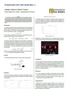 Transiciones del yodo molecular I2